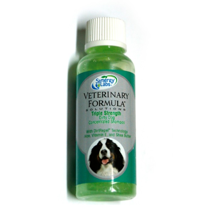 Концентрований шампунь для собак Veterinary Formula Triple Strength Dirty, потрійна сила, брудовідштовхуючий, аромат зеленого, 450 мл